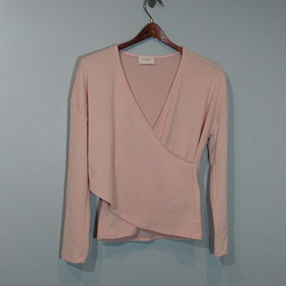Everly | Faux wrap sweater